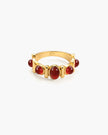 Tiger's Eye Band Ring