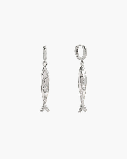 Gold Anchovy Earrings
