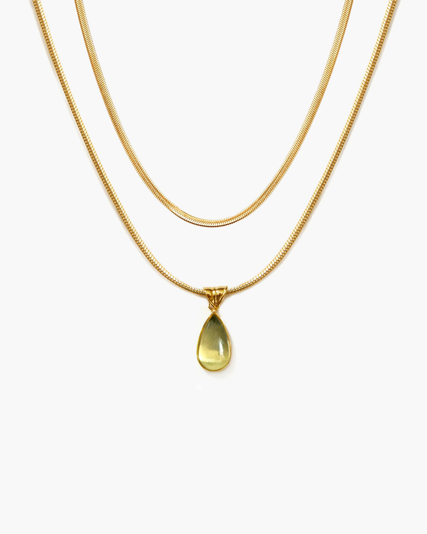 Waterdrop Necklace Set