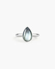 Waterdrop Ring in Marine Blue