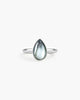 Waterdrop Ring in Marine Blue