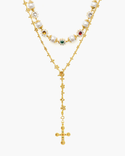 Daisy Molecule Necklace Set