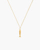 Gold Anchovy Necklace