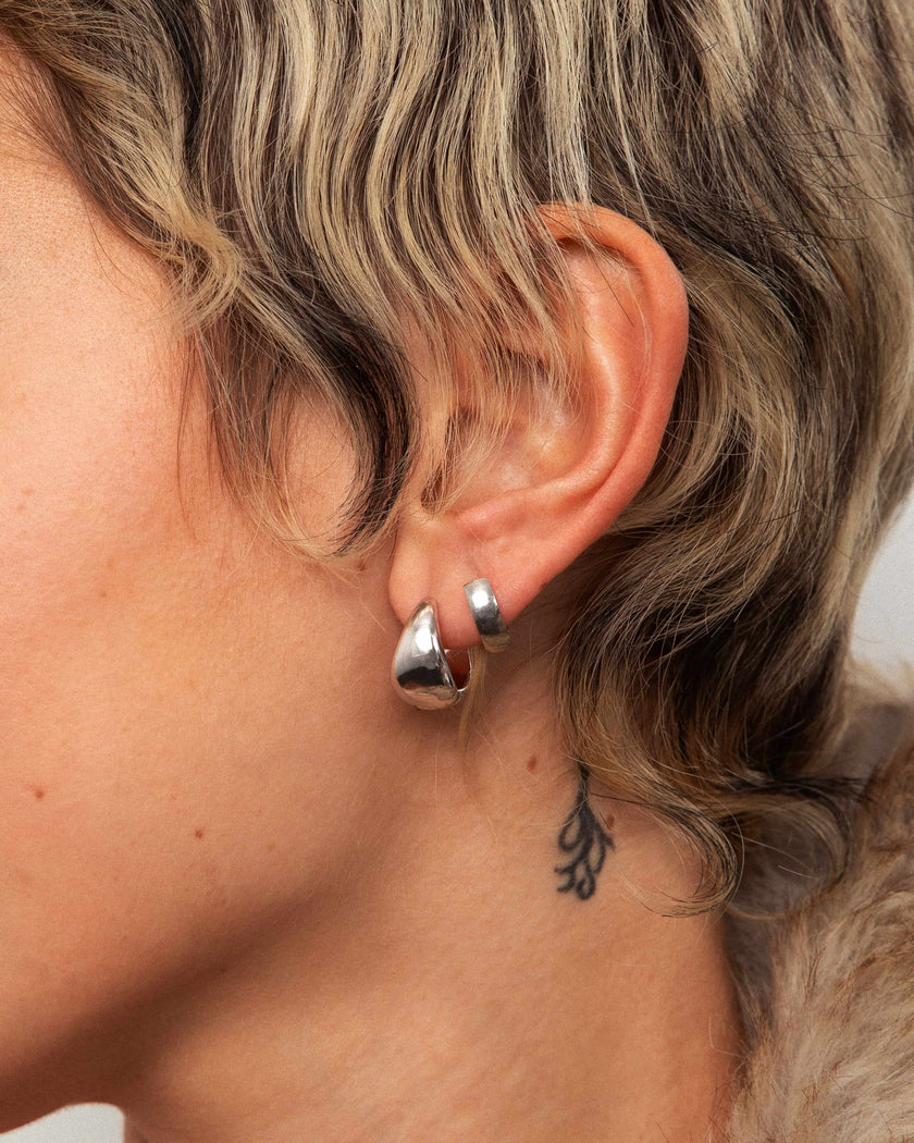 Silver Waterdrop Earrings
