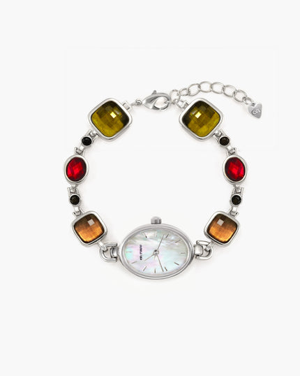Harmonic Hour Multicolored Watch Bracelet