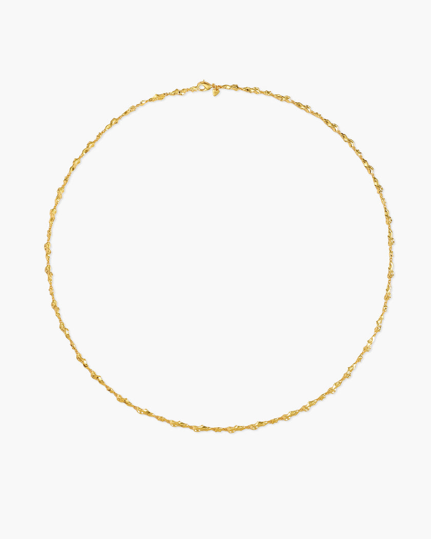 Gold Clusters Necklace