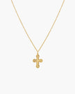 Mini Cross Pendant Necklace
