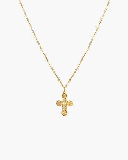 Mini Cross Pendant Necklace