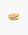 Serenade of Orchid Ring in Silver