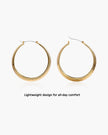 Orin Large Hoop Earrings