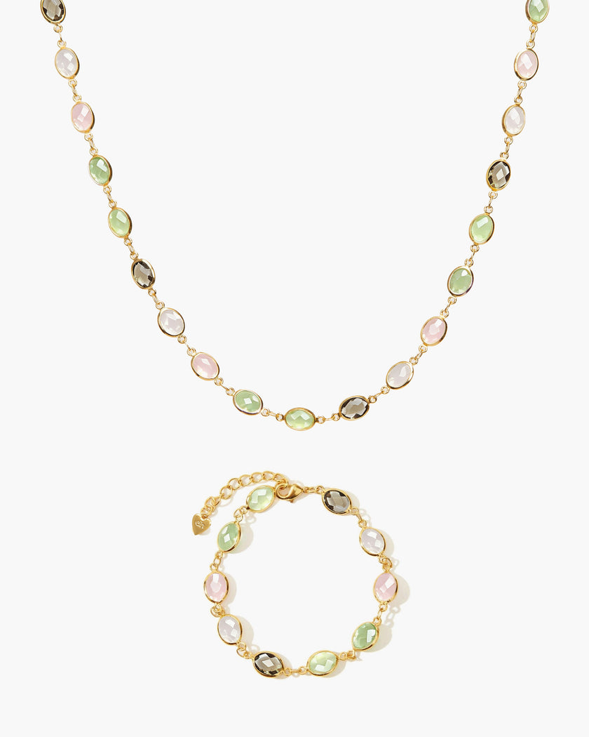 Whimsical Romance Stone Bracelet