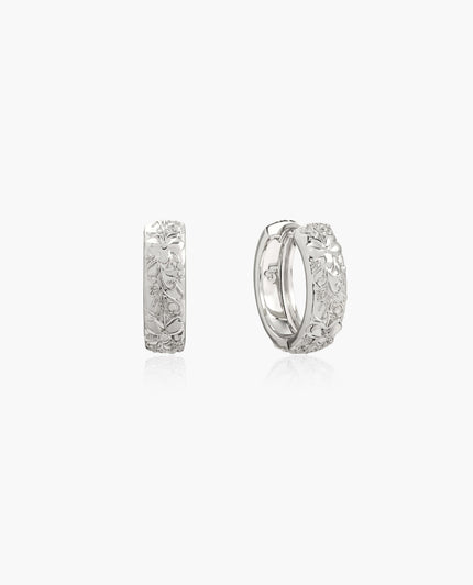 Serenade of Orchid Hoops
