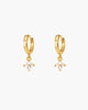 Clover Mini Hoop Earrings