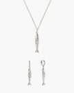 Gold Anchovy Necklace