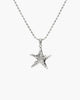 Silver Starfish Necklace