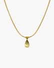 Waterdrop Necklace in Marine Blue