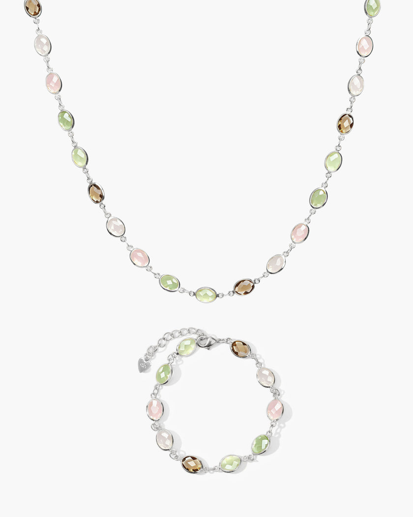Whimsical Romance Stone Necklace