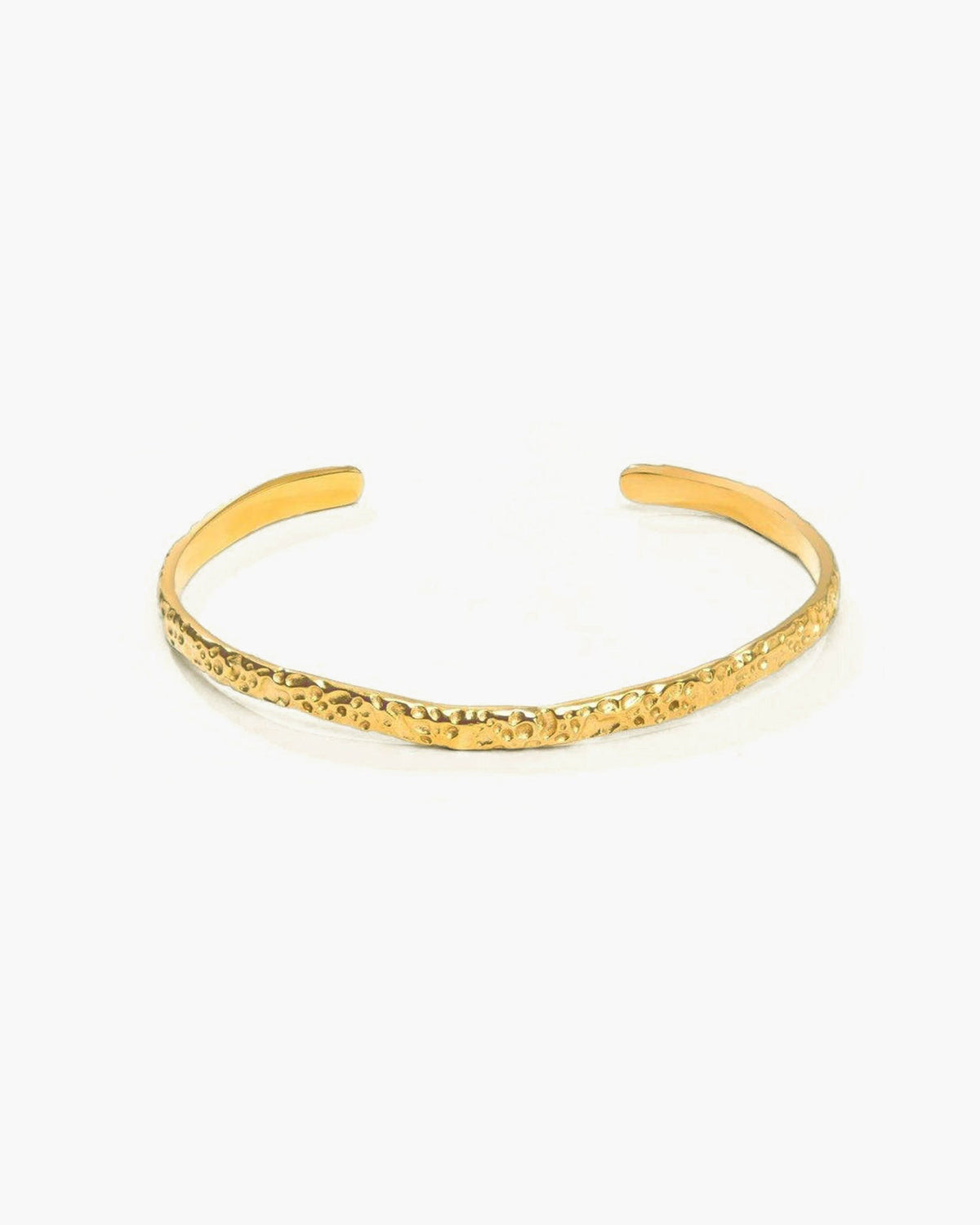 Gold Textured Bangle