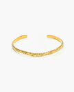 Gold Textured Bangle