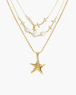 Gold Starfish Necklace