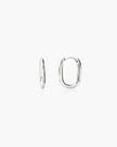 Silver Link Earrings
