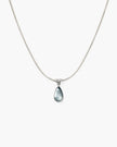 Waterdrop Necklace in Marine Blue