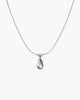 Waterdrop Necklace in Marine Blue